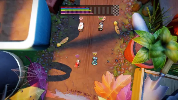PS4 Micro Machines World Series (Б/У, Английская версия, CUSA-07400/CUSA-07480)