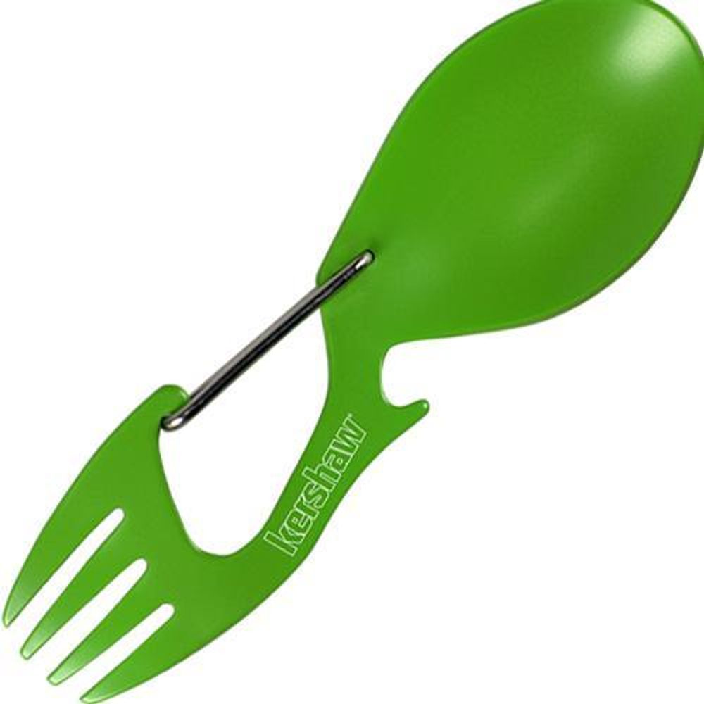 Вилка - ложка Kershaw Ration Fork & Spoon Tool (Spring Green) модель 1140GRN