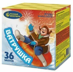 Батарея салютов Русский Фейерверк «Ватрушка» Р7293, 36 залпов