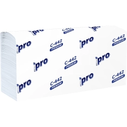 Полотенца бумажные Protissue Z-слож 2сл 200л/пач 21пач/кор_С442