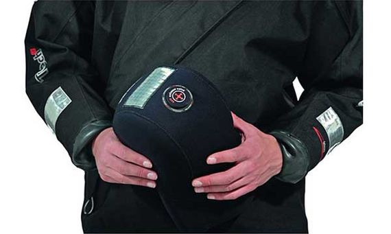 Сухой гидрокостюм Mares Tech Fit LX диагональная молния триламинатный