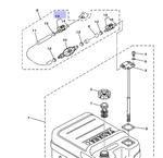 Фитинг топливного шланга 6G1243050500