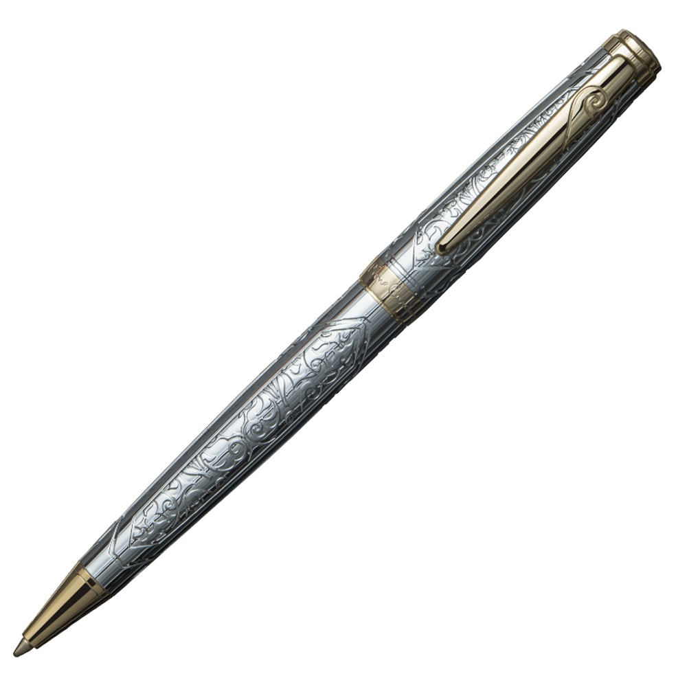 Шариковая ручка Pierre Cardin RENAISSANCE  PC6900BP-G цвет серебристый в подарочной упаковке