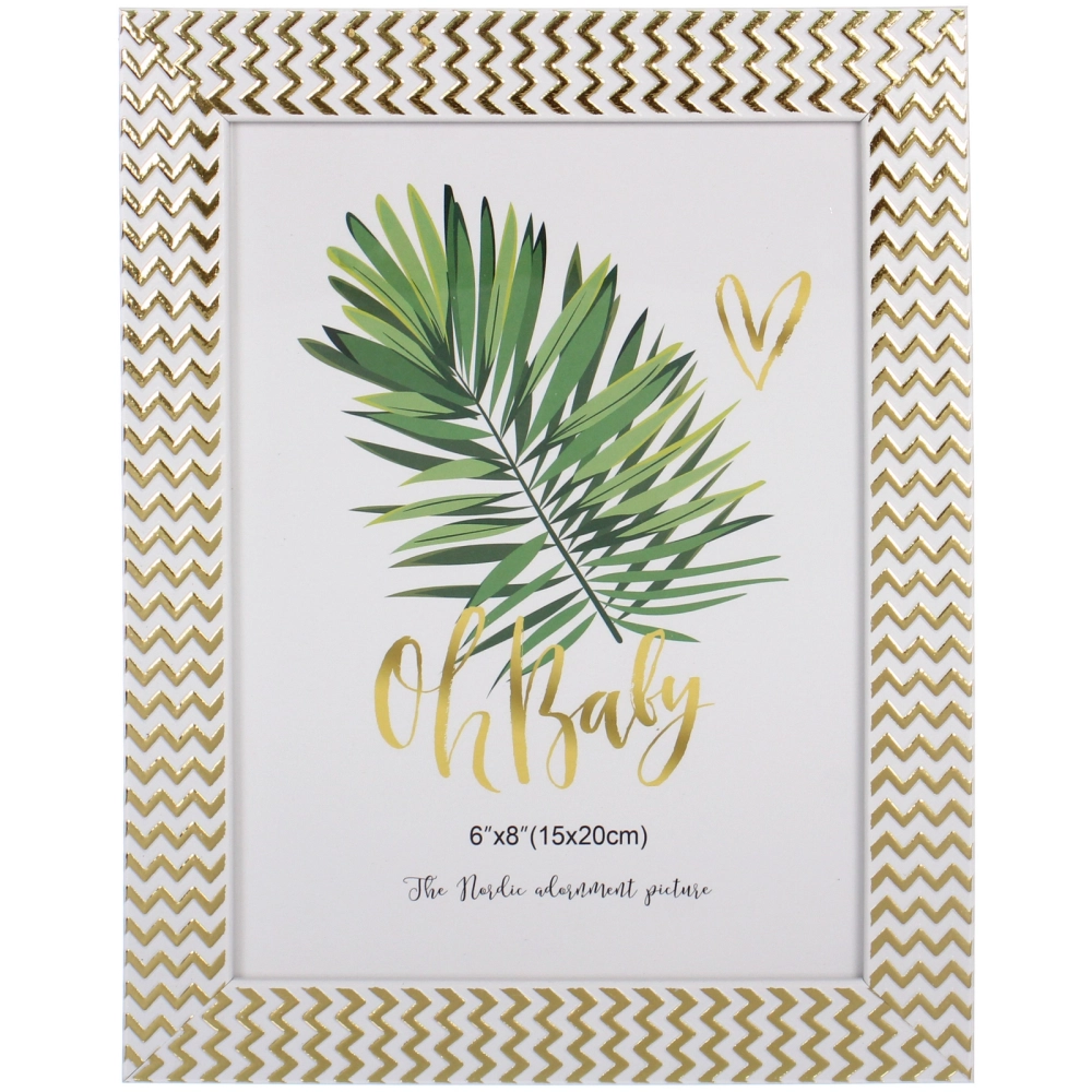 Фоторамка 15*20см «Неаполь» золото, пластик