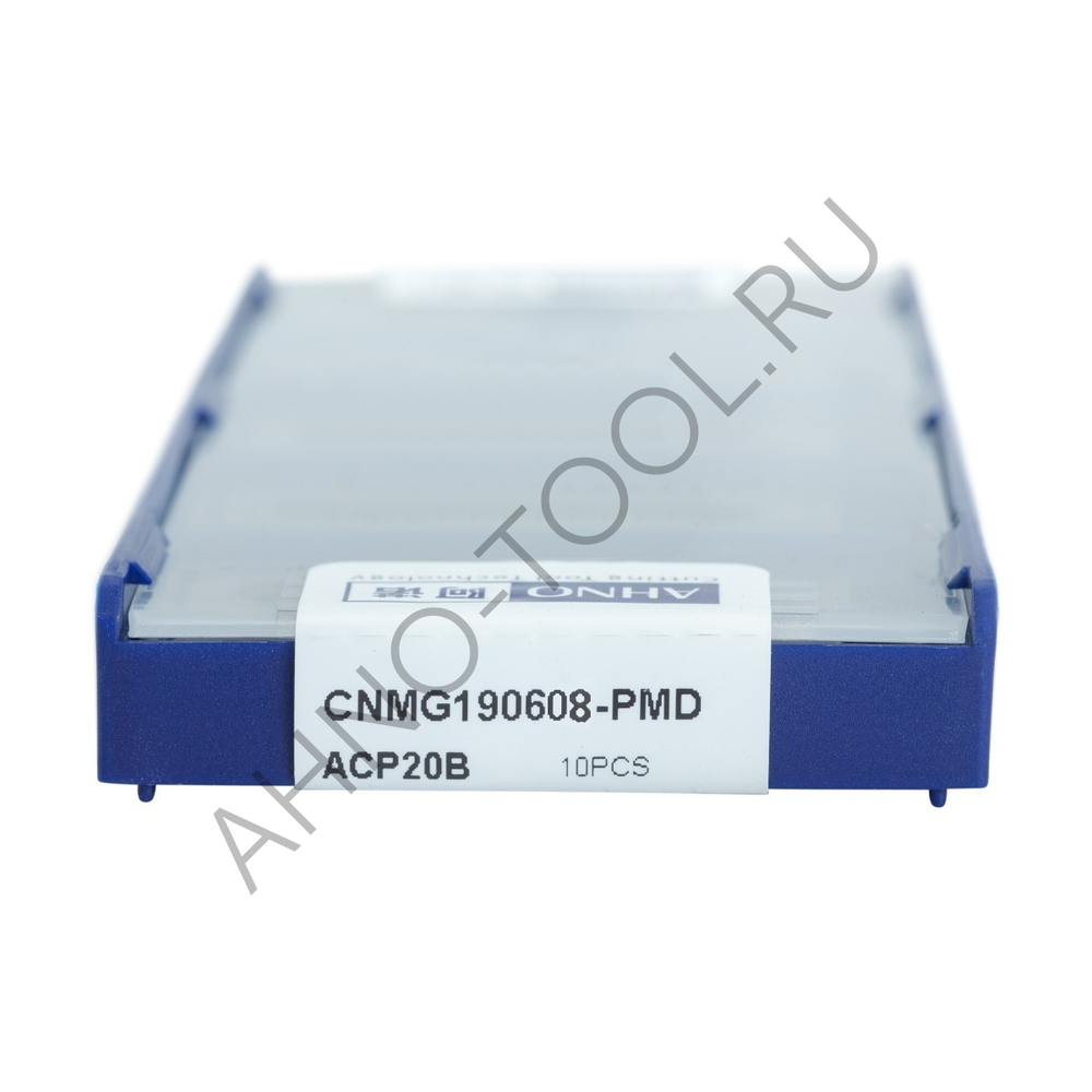 Пластина твердосплавная ISO CNMG190608-PMD ACP20B AHNO по стали, получистовая