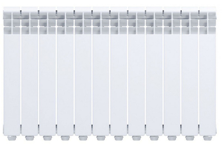 Радиатор алюминиевый Lammin 500/80, 12 секций