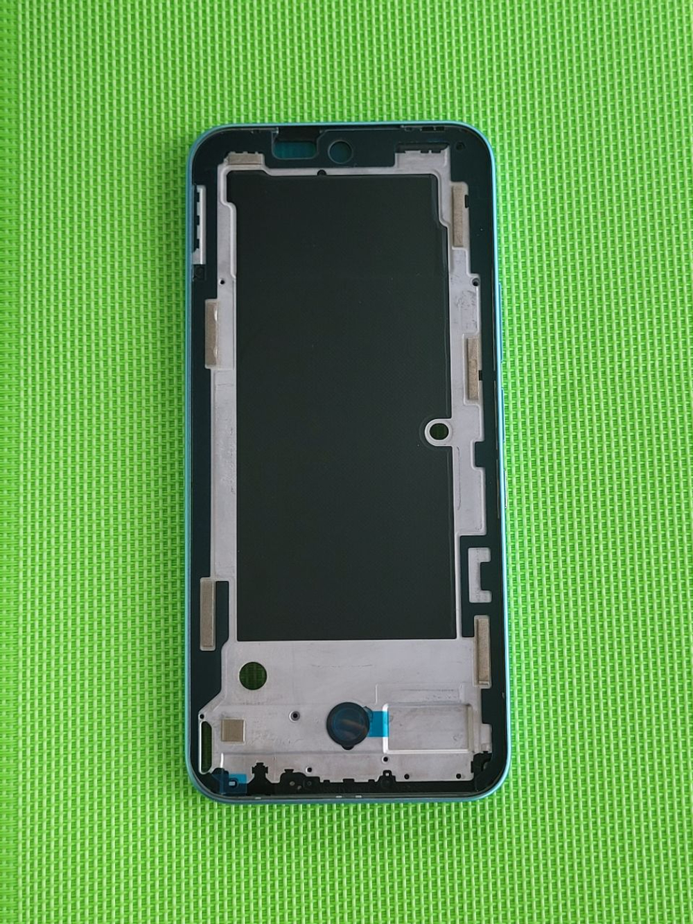 Infinix Hot 60 Pro 4G (X6885) - рамка дисплея (корпус) + шлейф кнопок + кнопки громкости и включения +  кнопка ИИ (One-Tap AI Button) (ORIG)