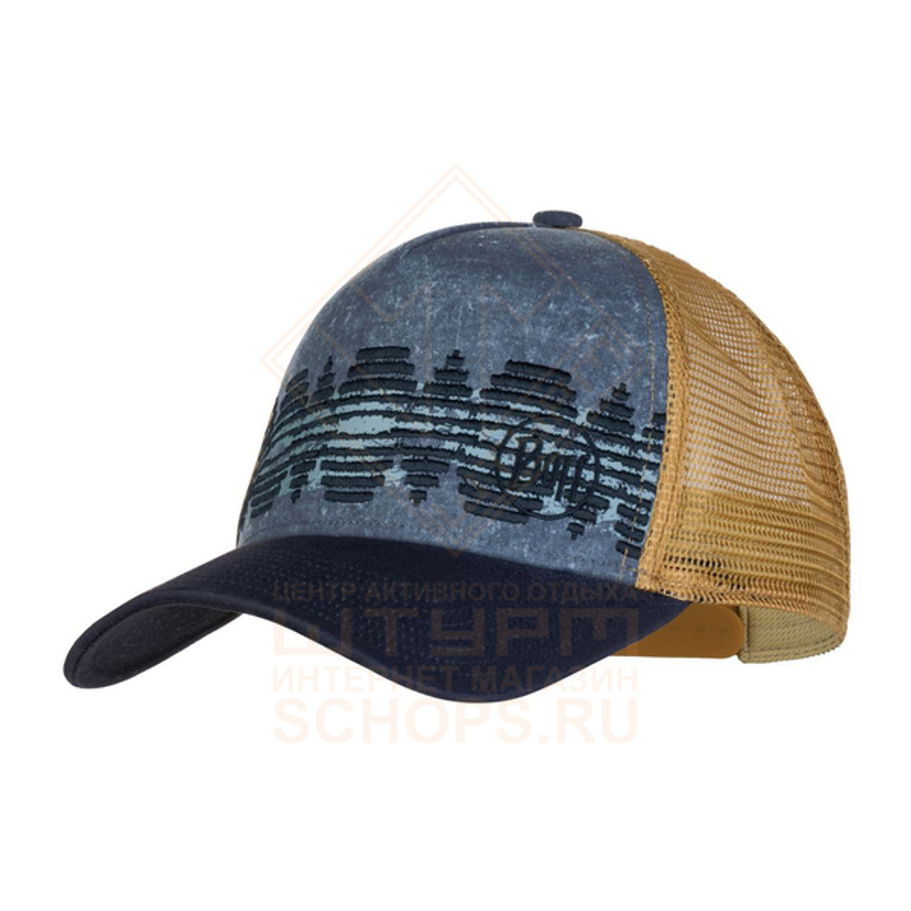 Бейсболка Buff Trucker Cap, Tzom Stone Blue