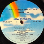 Loretta Lynn ‎– Loretta Lynn's Greatest Hits Vol. II (США 1981г.) Т