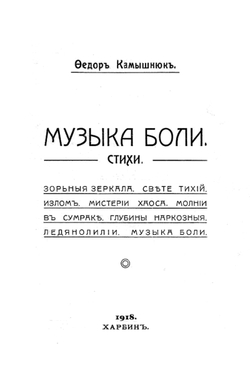 Музыка боли | Камышнюк Федор Леонтьевич