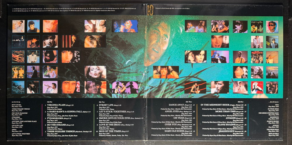 Roxy Music / Bryan Ferry ‎– Street Life - 20 Great Hits 2LP (Германия 1986г.)Т