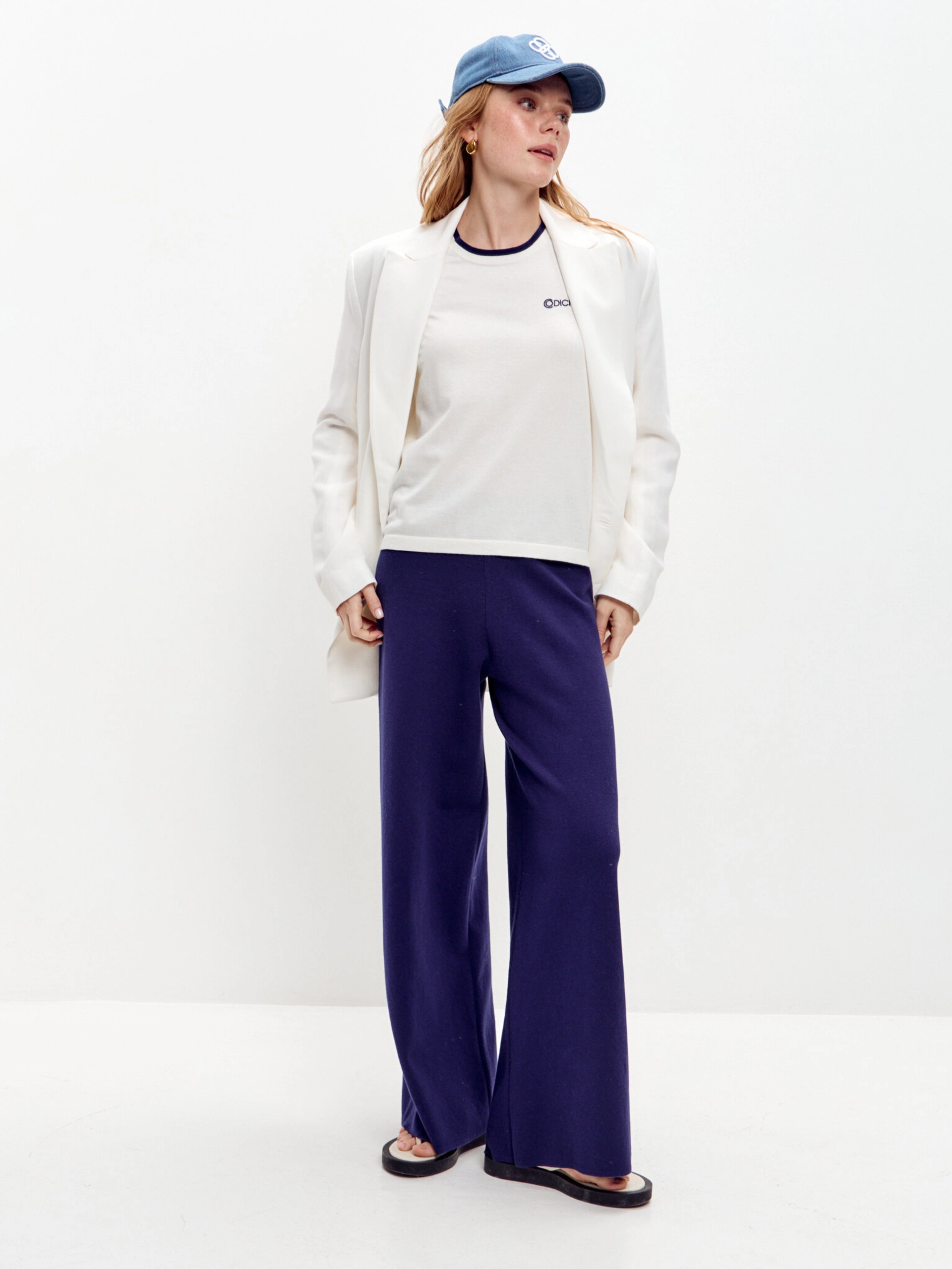 Брюки из хлопка и кашемира