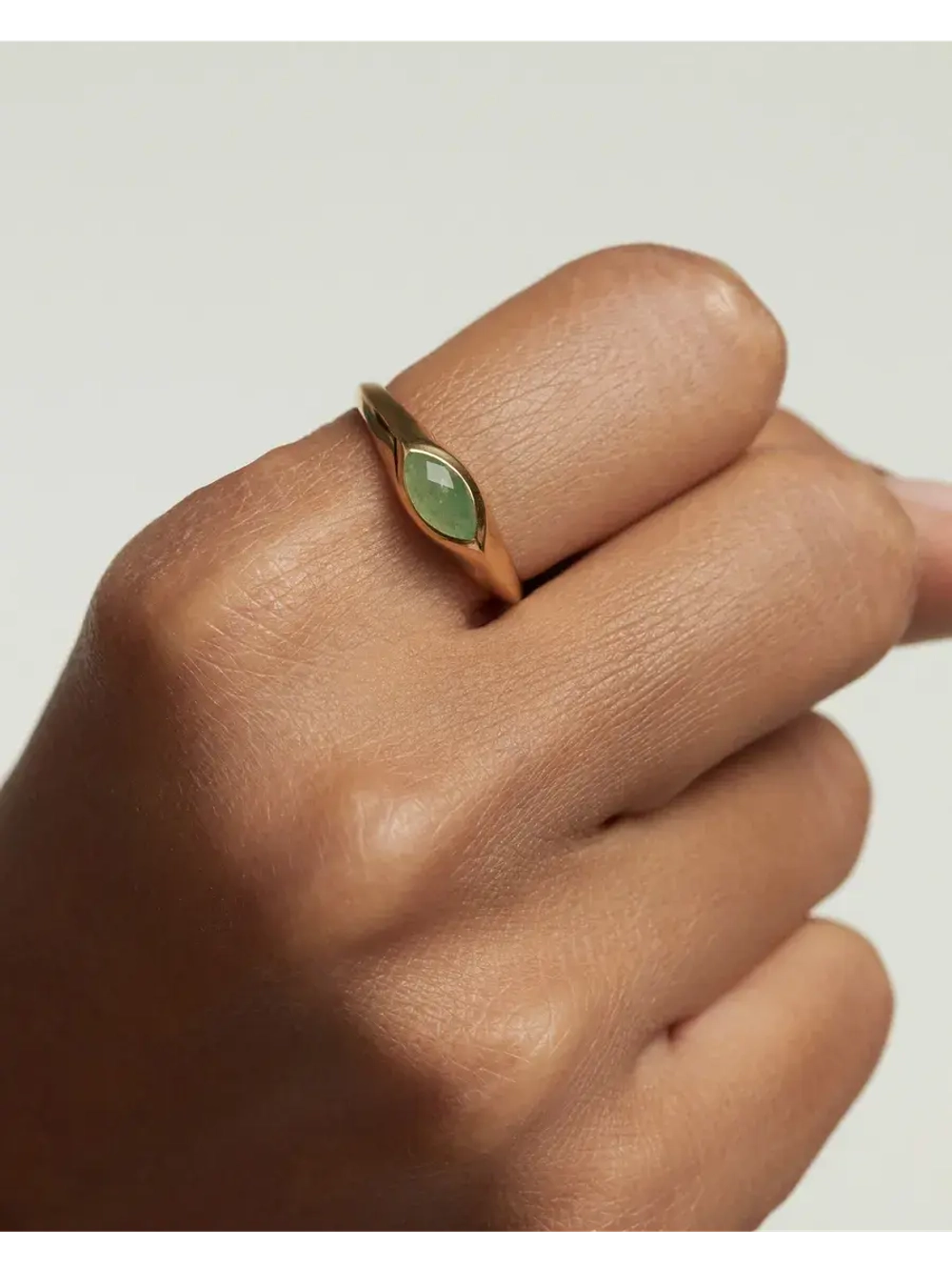 Кольцо Nomad Green Aventurine