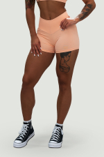 Шорты HIGH WAISTED SHORTS 5″ GYM HERO 582 Лосось