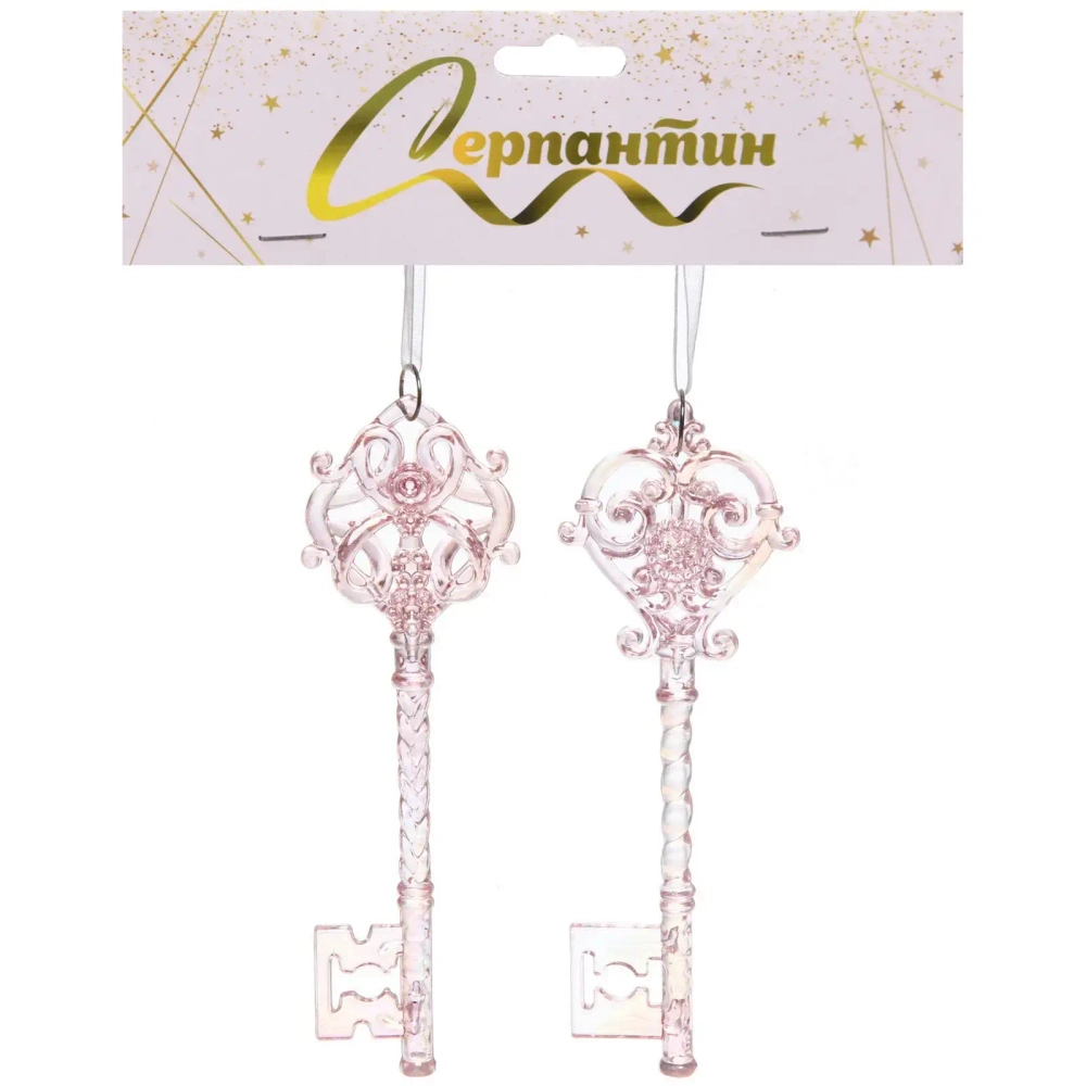 Подвеска «Волшебная тайна» 5*15 см, Розовый