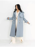 Тренч длинный оверсайз плащ