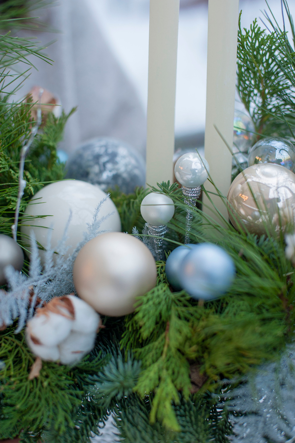 Новогодняя композиция "Зимний сон"