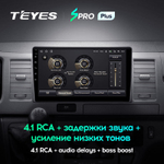 Teyes SPRO Plus 10,2" для Toyota Hiace 2004-2021