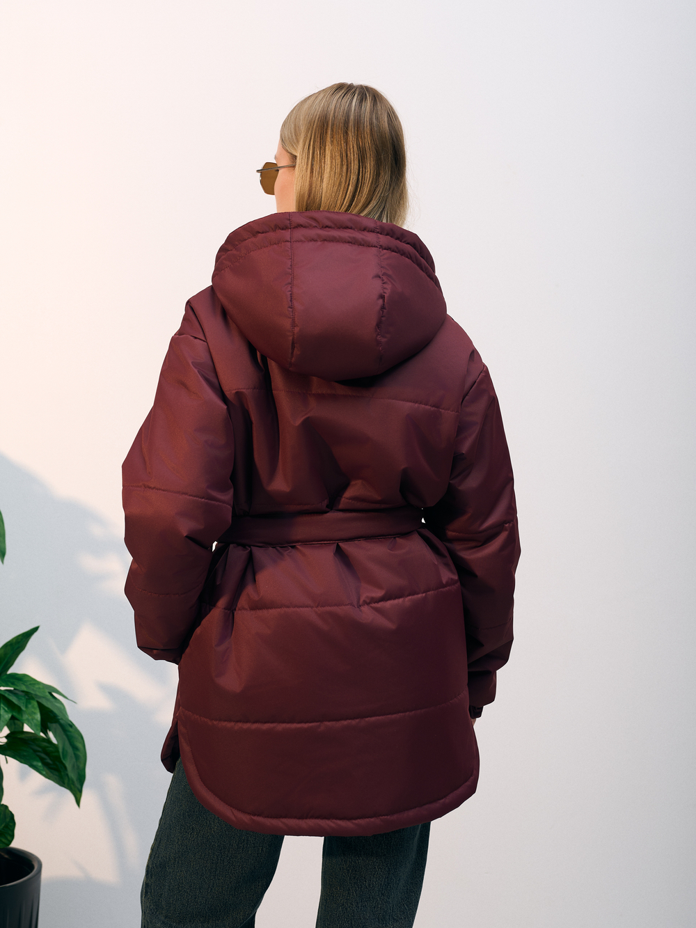 Куртка демисезонная "Эмми" бордо