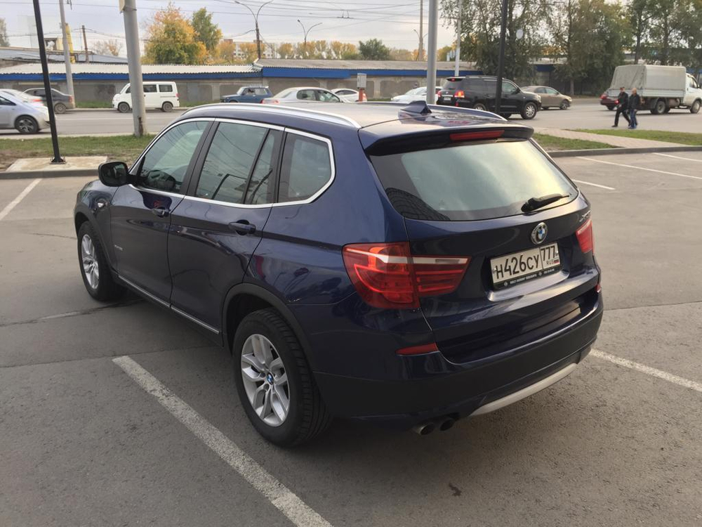 BMW X3, 2012 год