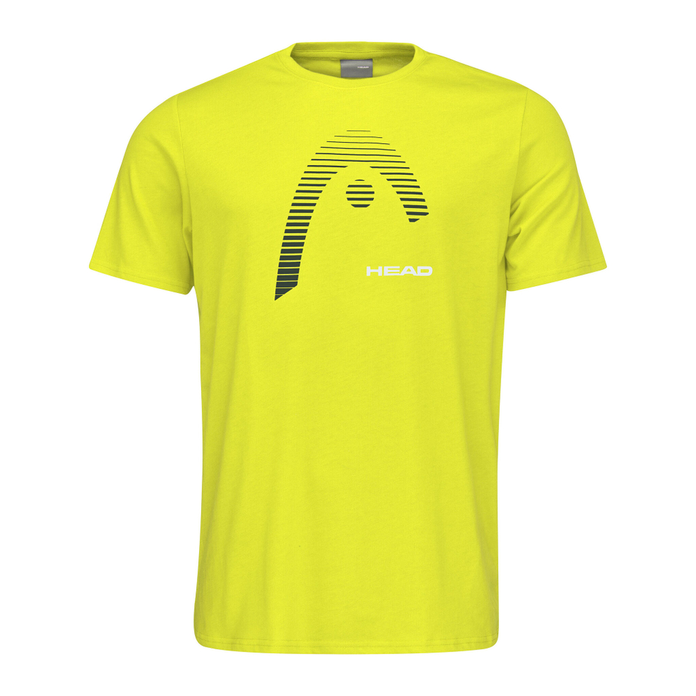 Мужское теннисное поло HEAD Club Carl T-Shirt Men - Yellow