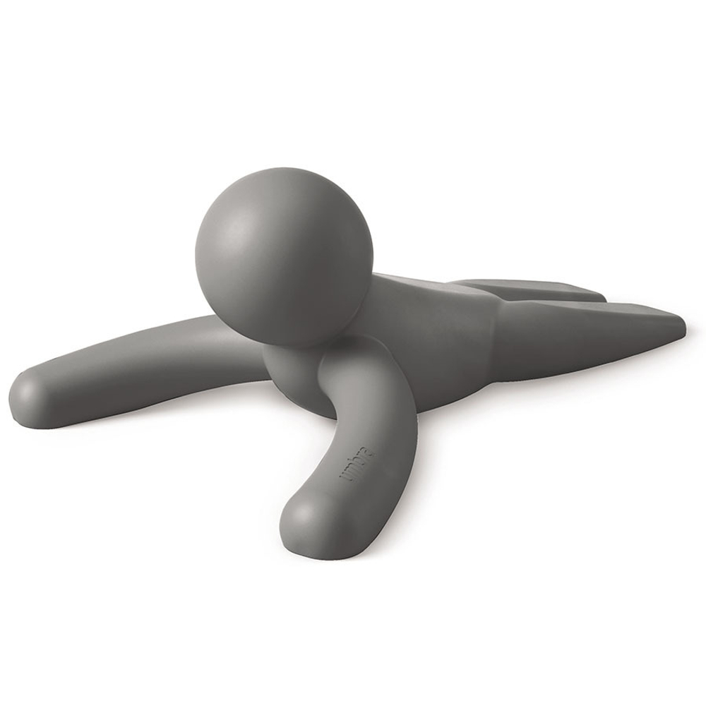 Стоппер дверной buddy, серый