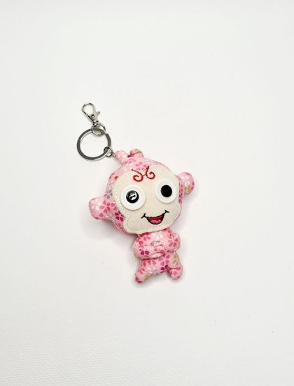 Мягкий брелок "Инопланетянин", цвет зеленый