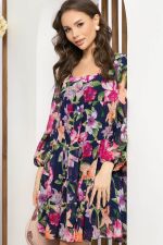 Платье "Милее всех" (синее) П5279 LT Collection (Акция)