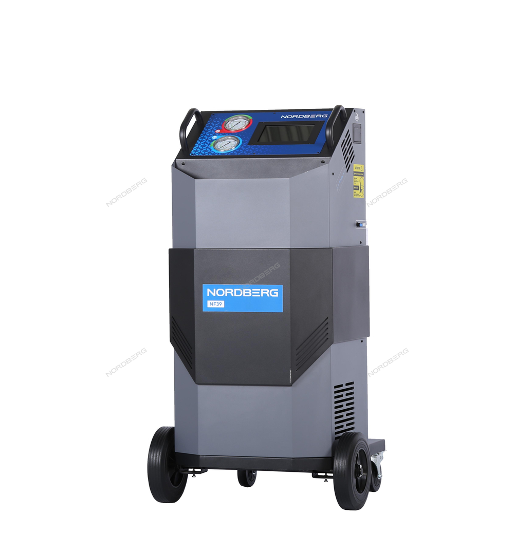 Установка автомат для заправки кондиционеров автобусов с ручным впрыском масла NORDBERG NF39