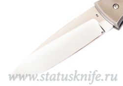 Нож Z Custom Knives Chris English Auto Worm Boneфотография - 2