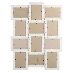 Фоторамка Image Art PL84-12 пластиковая мультирамка размер фото 10х15 цвет прованс рамка на 12 фото | Image Art