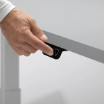 Письменный стол  - IKEA RODULF /РОДУЛЬФ  ИКЕА, 140х80 см, белый/серый