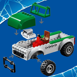 LEGO Super Heroes: Ограбление Стервятника 76147 — Vulture's Trucker Robbery — Лего Супергерои Марвел