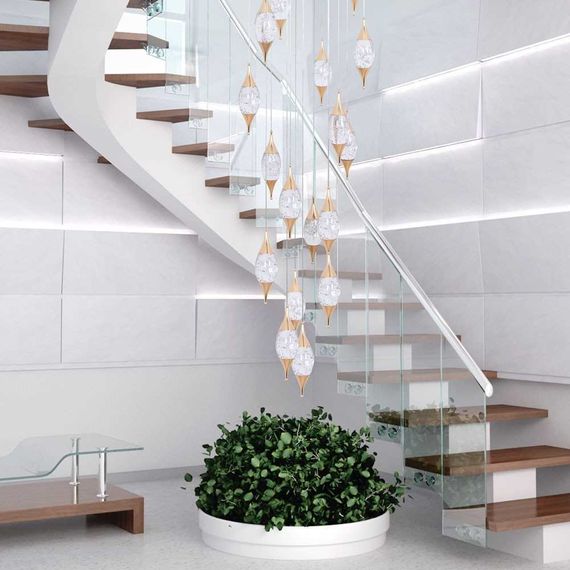 Подвесная люстра MODELUX ML.88986.25 GD