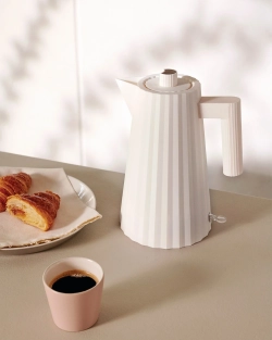Alessi Электрический чайник Plissé 1 л серый EAN 8003299439591