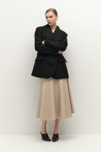 Жакет пальто приталенный