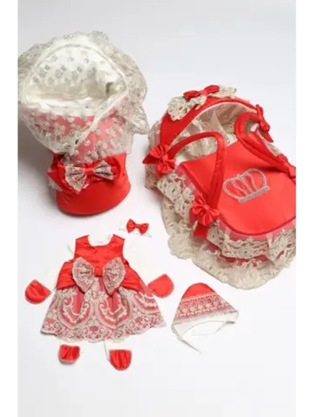 конверт на выписку с люлькой для новорожденного осень