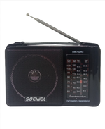 Радиоприемник переносной FM TV AM SW сеть/бат. Soewel SW-702AC