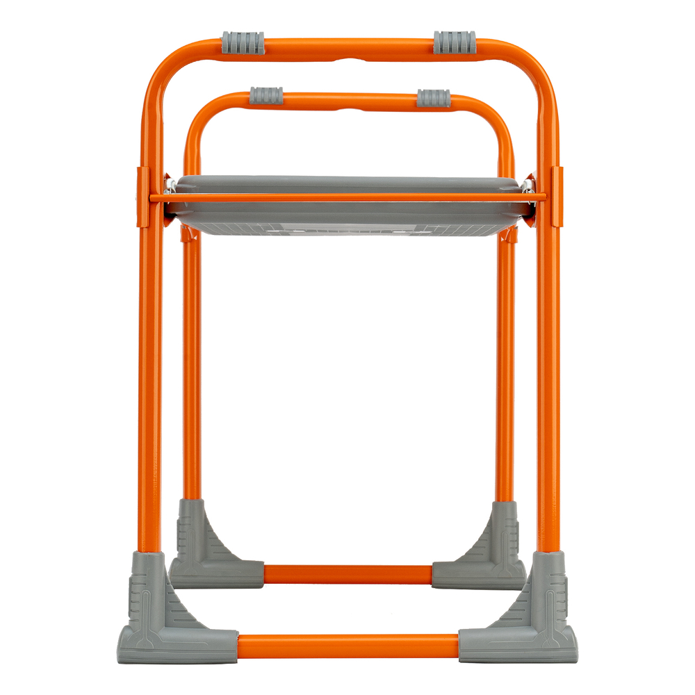 Скамейка садовая Nika, оранжевая,