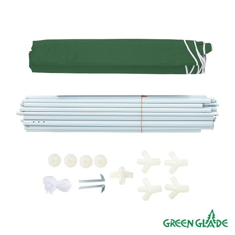 Тент садовый Green Glade 1036 3х3х2,5м полиэстер
