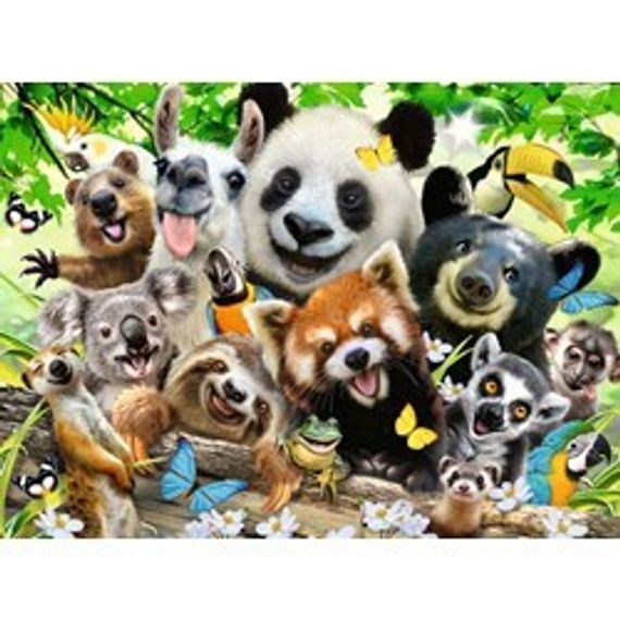 Puzzle Wildlife Selfie  300 pcs
