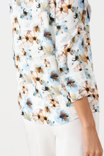 23194 Блузка женская (голубой принт)