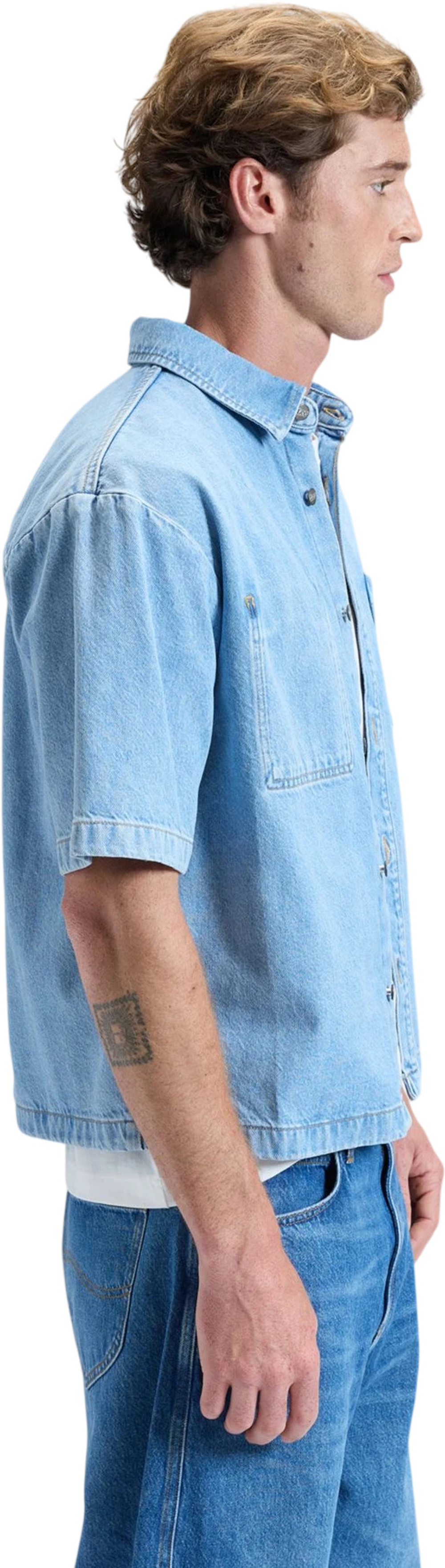 Рубашка мужская LEE SS WOKWEAR SHIRT JUST ME