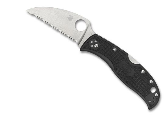 Складной нож Spyderco RockJumper 254SBK c клинком из стали VG-10, рукоять FRN