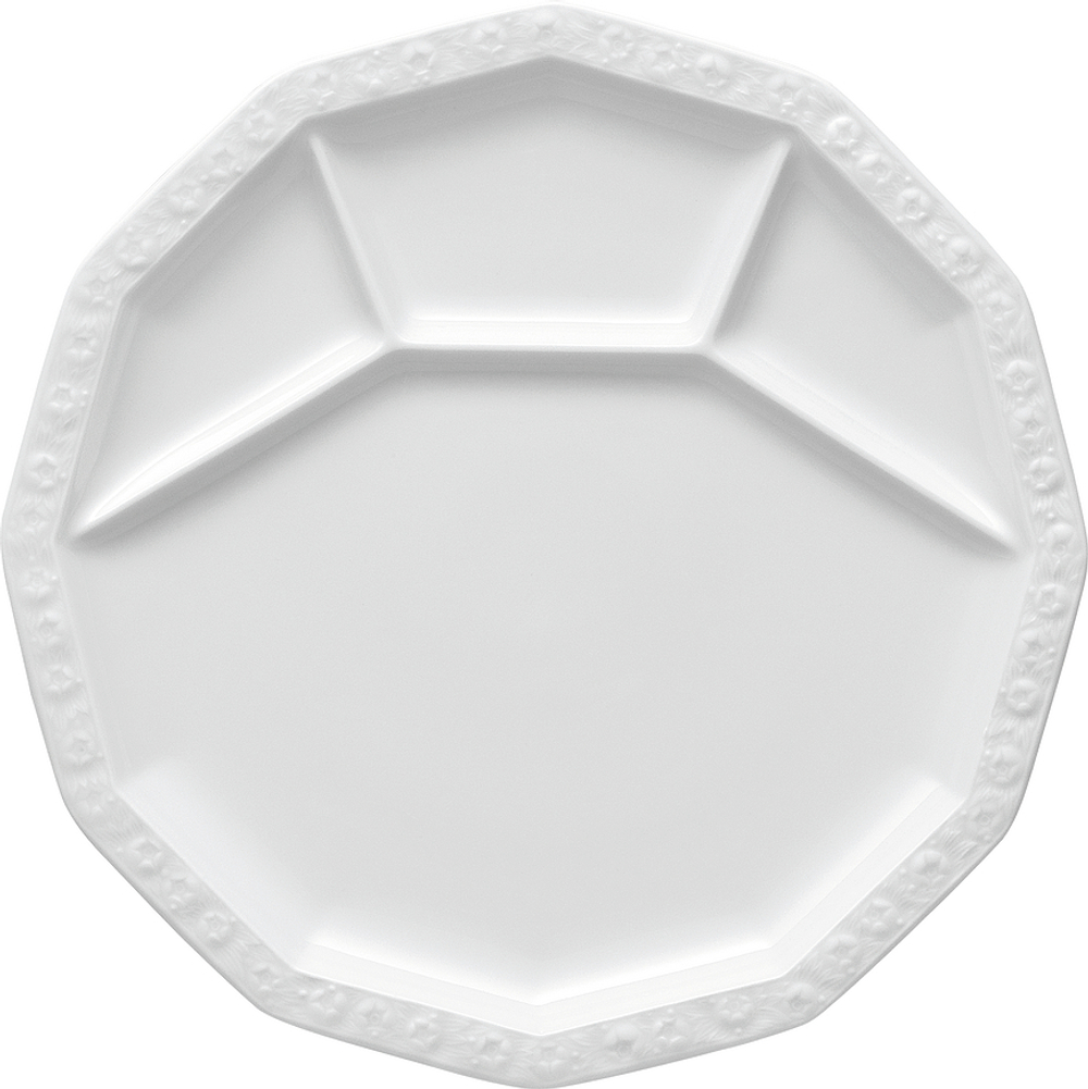 Блюдо сервировочное Rosenthal Maria, круглое, фарфор, 27,3 см, белое
