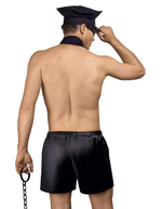 Игровой костюм копа (Размер: S-M) (Цвет: черный)