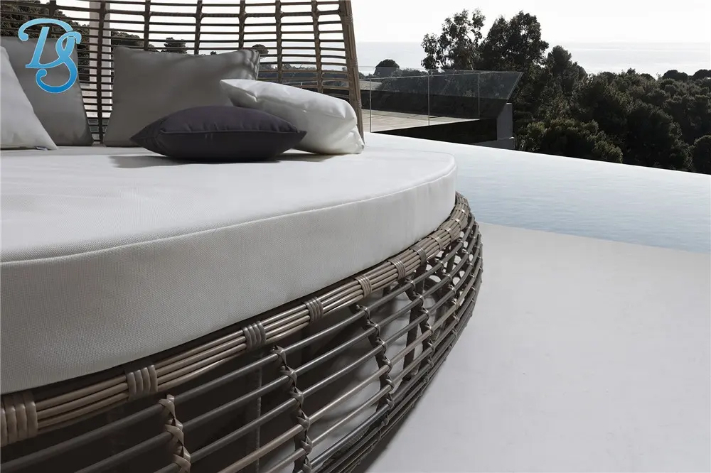 Лаунж-лежак плетеный Tagliamento Modern