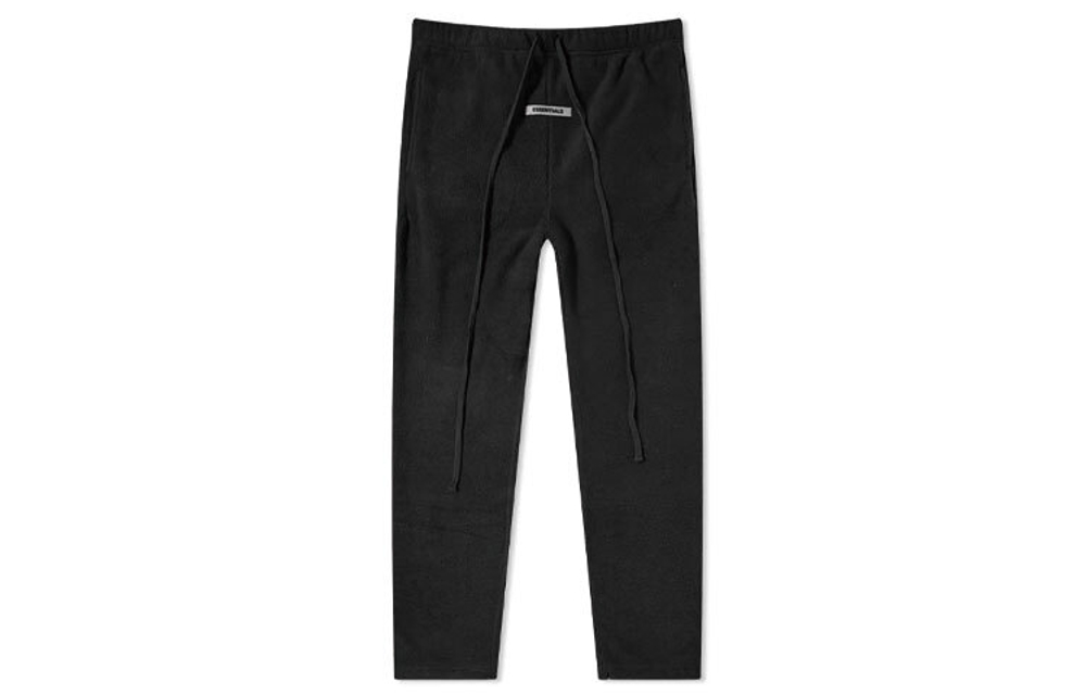 Штаны Fear of God Essentials SS20 Polar Fleece Pants Black, FOG-SS20-280