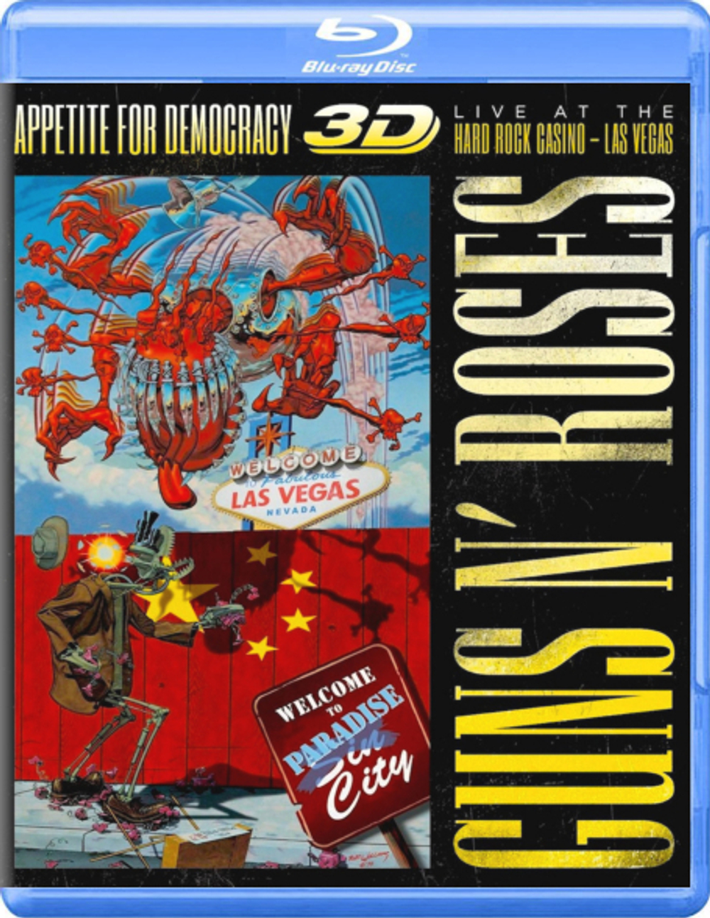 Guns N' Roses / Appetite For Democracy 3D: Live At The Hard Rock Casino - Las Vegas (Blu-ray)