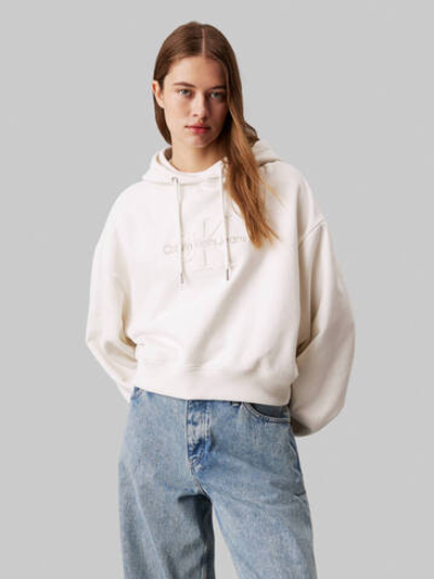 Худи CHENILLE CALVIN KLEIN JEANS - экрю(J20J224170)